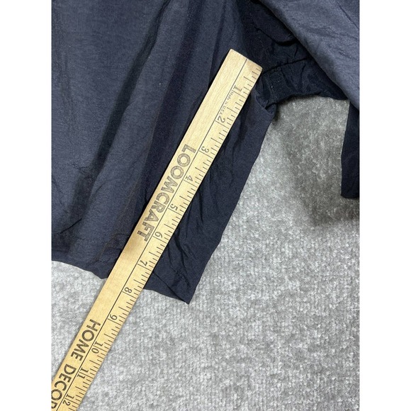 Vintage Speedo SPELLOUT Swim Trunks Mens Size XL Black Blue Pockets Drawstring - Picture 11 of 11